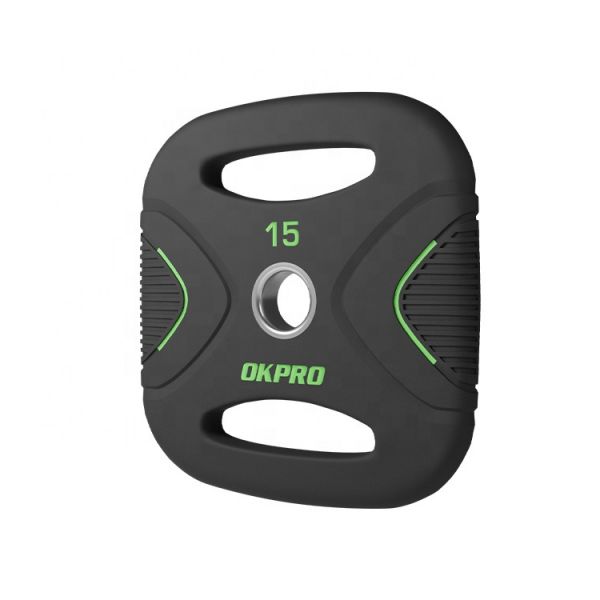 Диск полиуретановый 15 кг OKPRO OK2030B