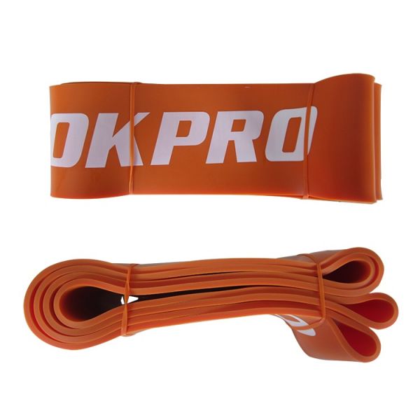 Резиновая петля тренировочная XXL (8,3 см) OKPRO OK1925 оранжевая