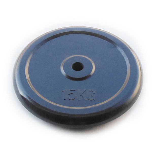 Диски обрезиненные черные Johns 71019 d26 мм