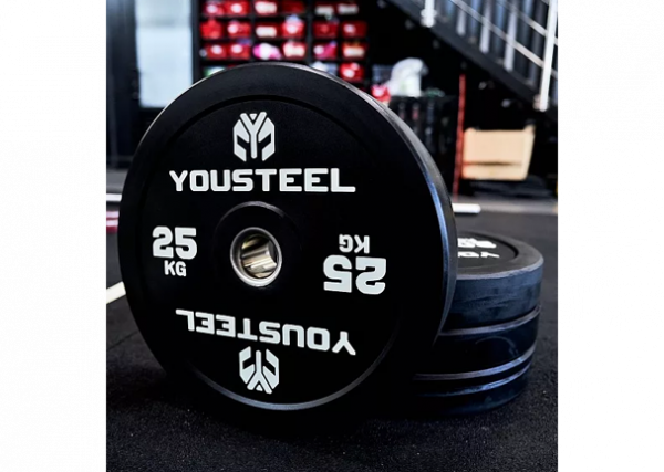 Диски YouSteel EVO каучуковые, чёрные