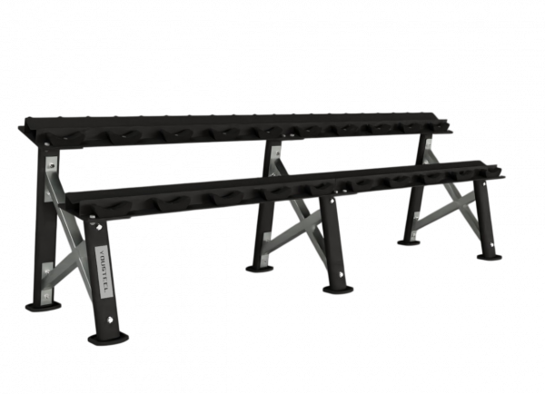 Стойка для фитнесс гантелей YouSteel X-shape, на 10 пар